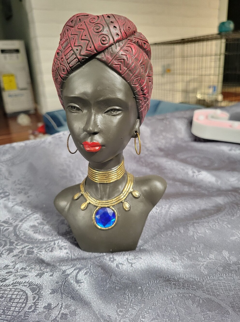 African Woman Head